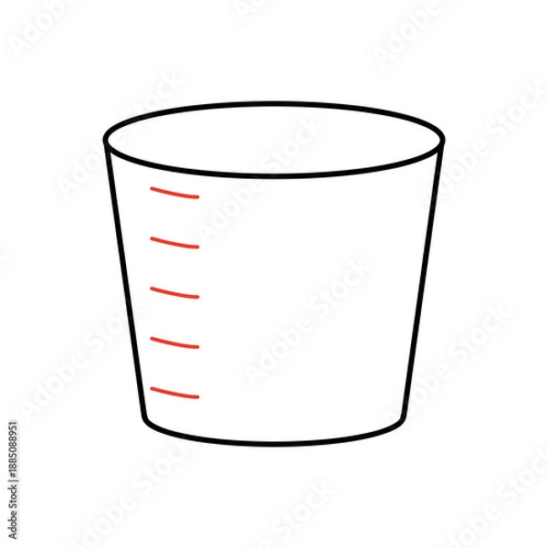 Obraz キッチン用品　計量カップ