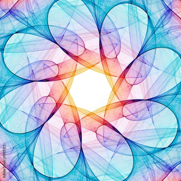 Obraz fractal kaleidoscope