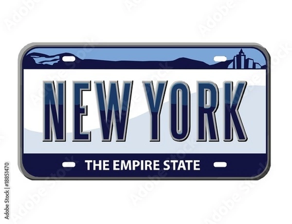 Obraz plaque new york