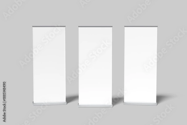 Obraz Rollup Banner Blank Mockup