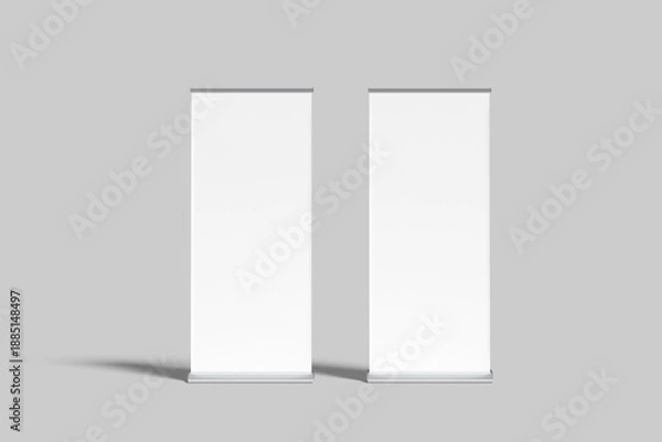 Obraz Rollup Banner Blank Mockup