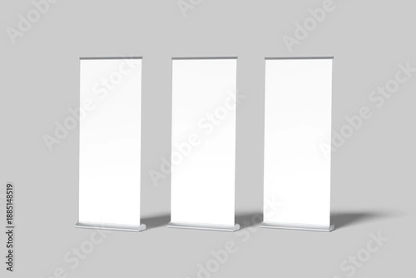 Obraz Rollup Banner Blank Mockup