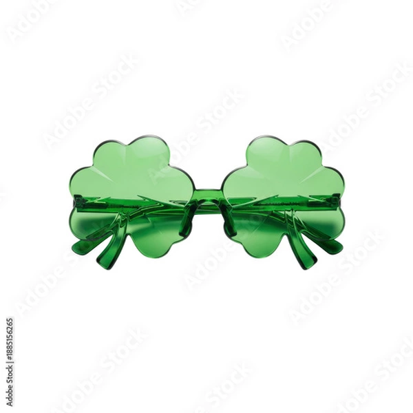 Obraz Green Shamrock Sunglasses