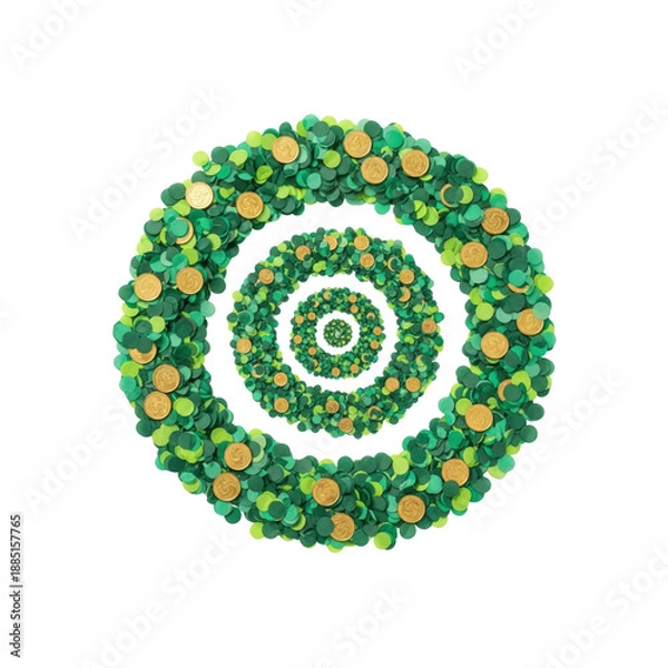 Obraz St Patricks Day rings