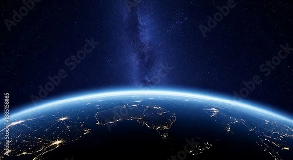 Obraz blue planet earth