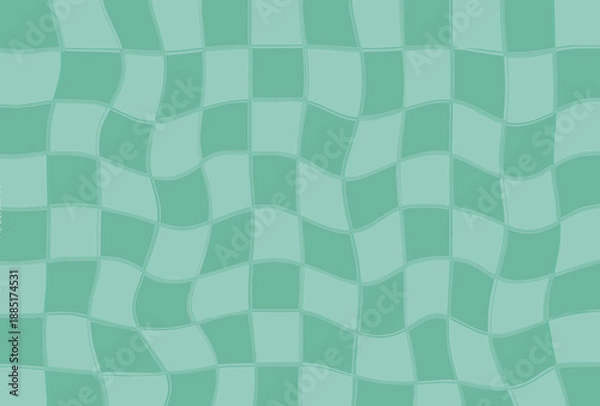 Obraz 歪んだチェック模様