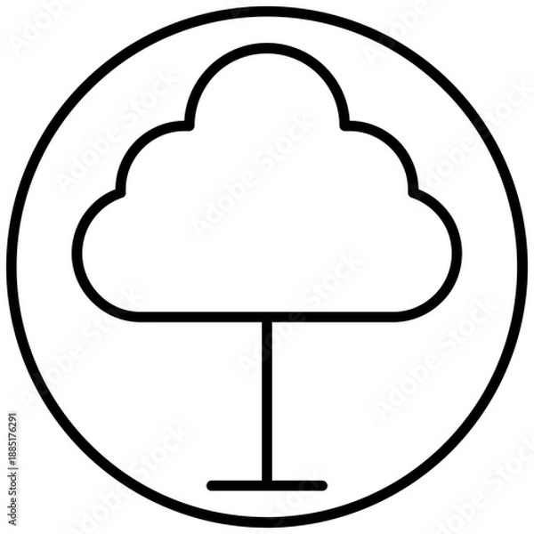 Obraz Sustainable Tourism Icon Vector Element