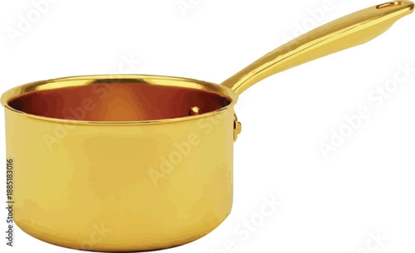 Obraz Pure Gold Saucepan