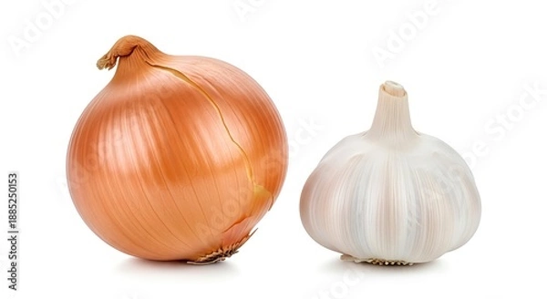 Obraz onion isolated on white