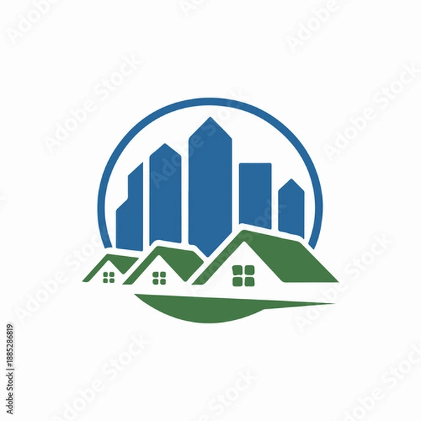 Obraz real estate logo