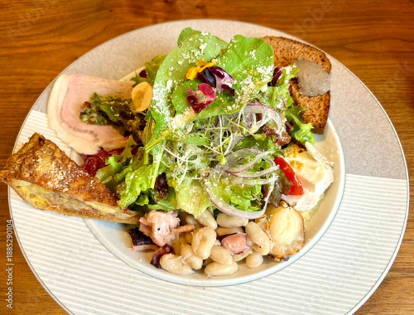 Obraz ヘルシーなサラダ