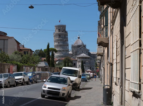 Obraz Street in Pisa
