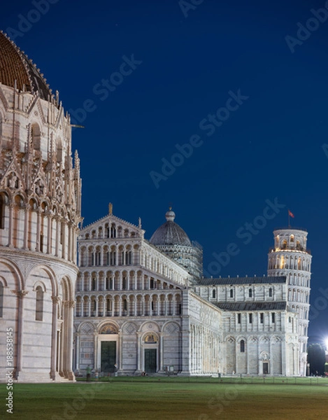 Obraz Pisa at night