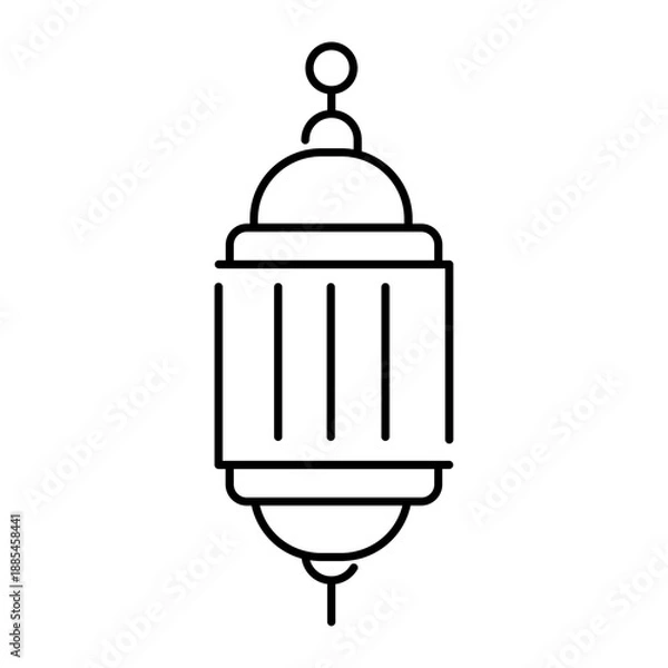 Obraz lantern icon