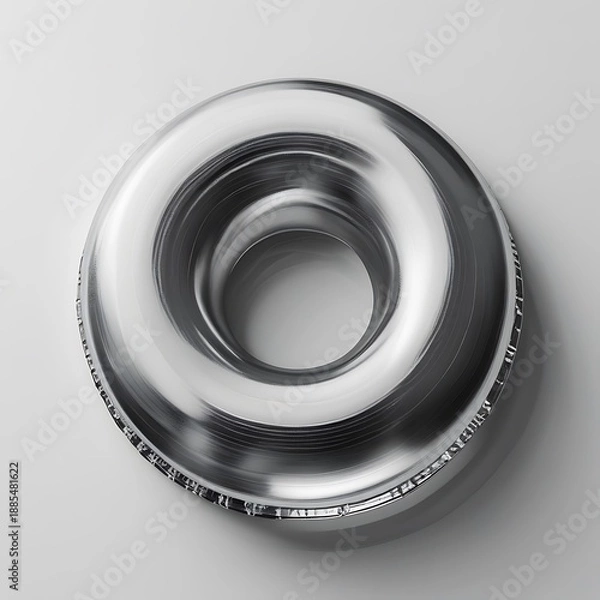 Obraz Dynamic Angle Flat Mailing Envelope Made Tyvek (plastic Paper) Looking