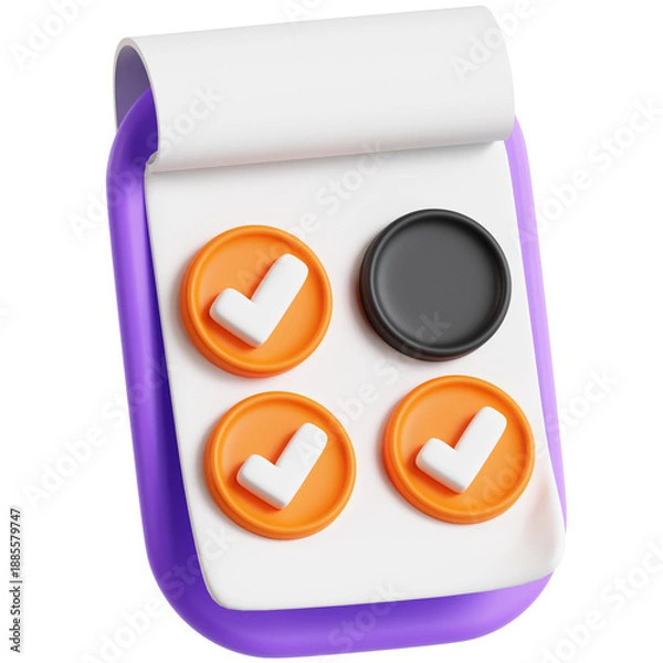 Obraz Checked Clipboard