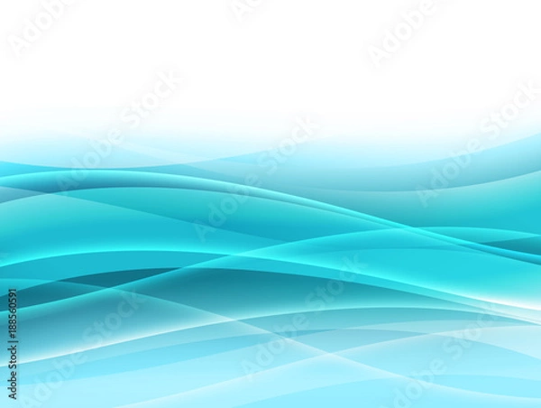 Fototapeta 抽象的な曲線の背景