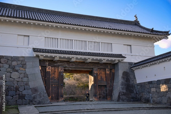 Obraz 小田原城,の門