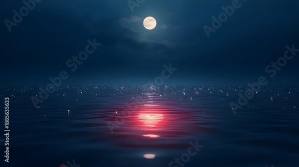 Obraz moon and stars