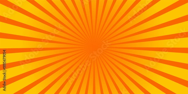 Fototapeta Exploding star burst texture japanese radius cartoon pattern abstract background