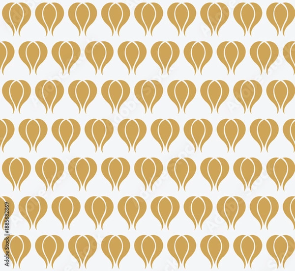 Obraz abstract floral vector seamless pattern design background