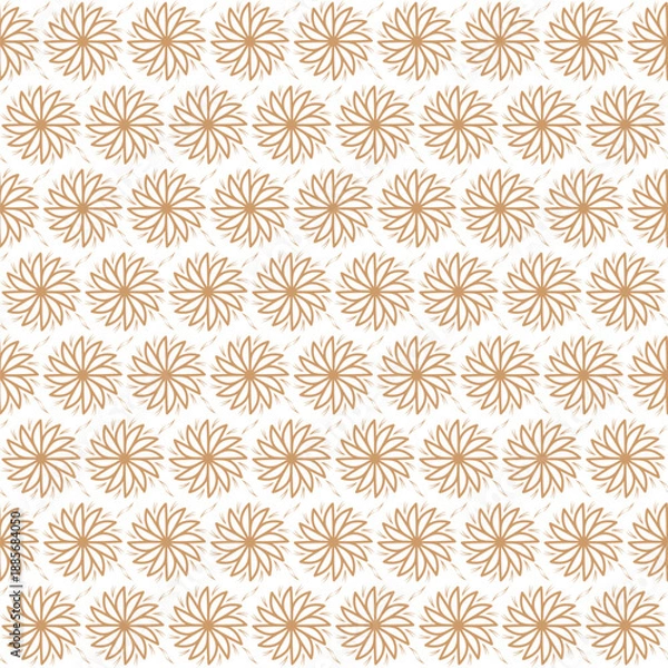Obraz abstract floral vector seamless pattern design background