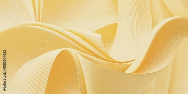 Fototapeta Soft yellow abstract background. 