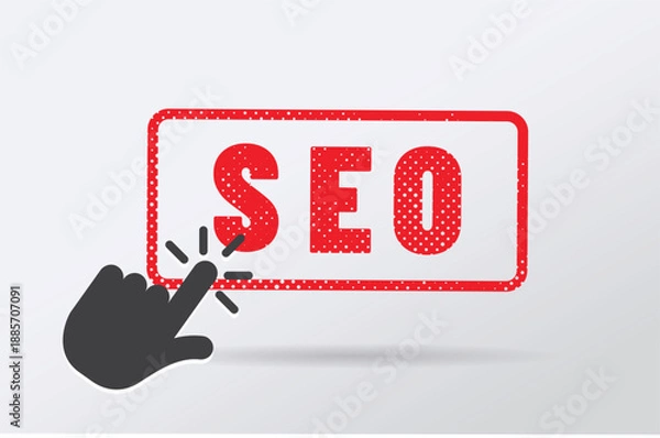 Fototapeta SEO - acronyme - Search Engine Optimization,