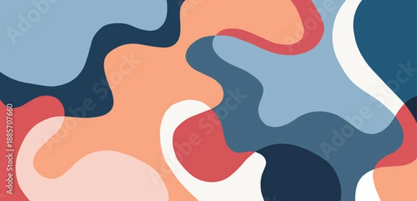 Obraz abstract color background vector  for design