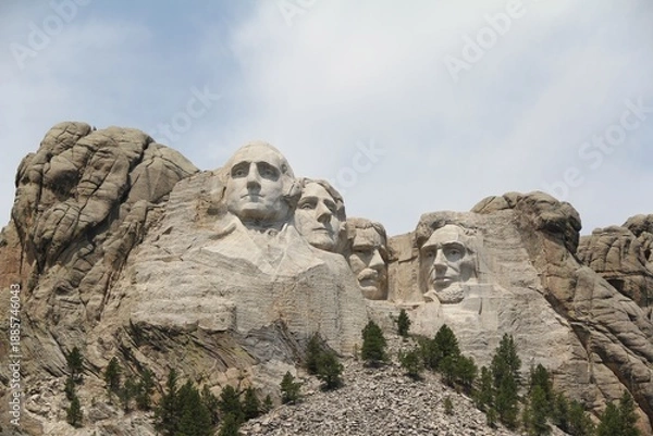 Obraz mount rushmore monument wide landscape