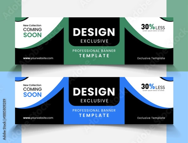 Fototapeta Billboard design concept sample idea