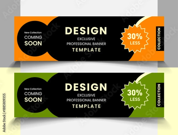 Fototapeta Billboard design concept sample idea