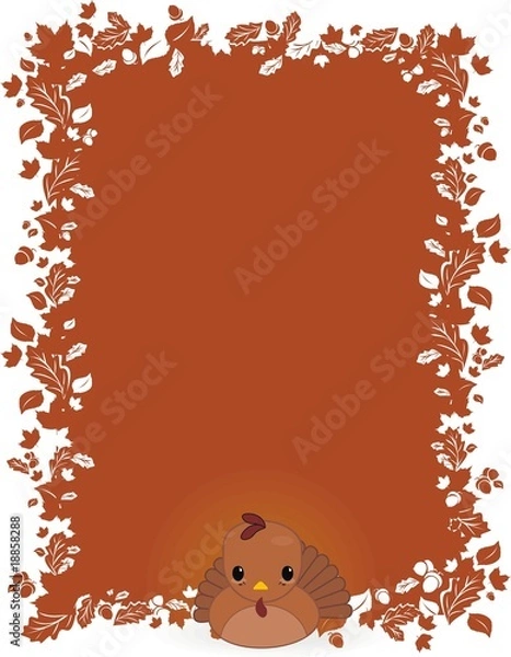 Obraz thanksgiving background