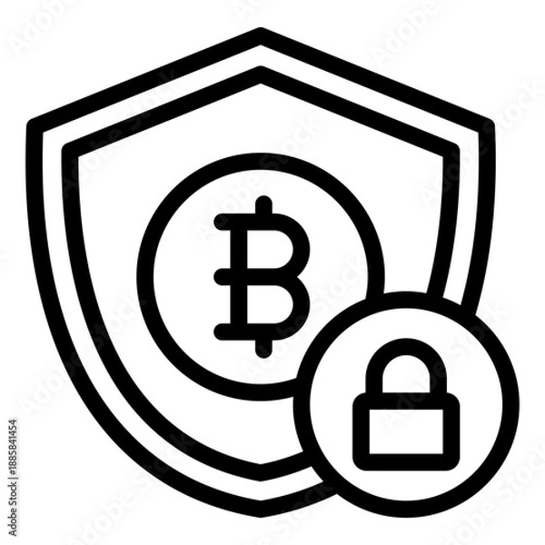 Obraz security icon vector