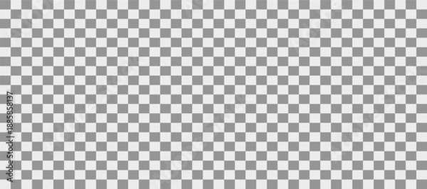 Obraz Gray and white checkerboard pattern background