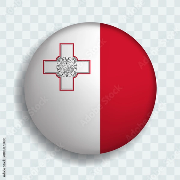 Fototapeta Malta round ball