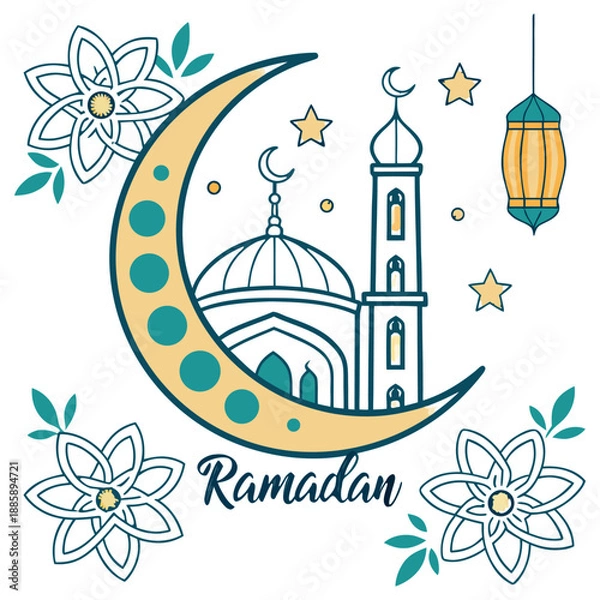 Obraz Ramadan Logo
