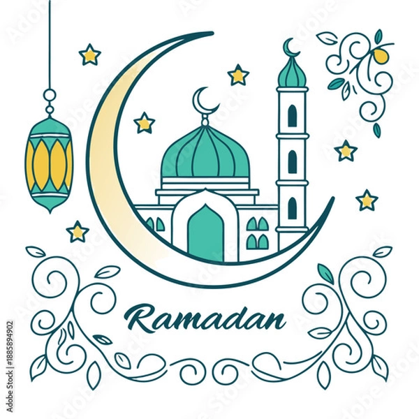 Obraz Ramadan Logo