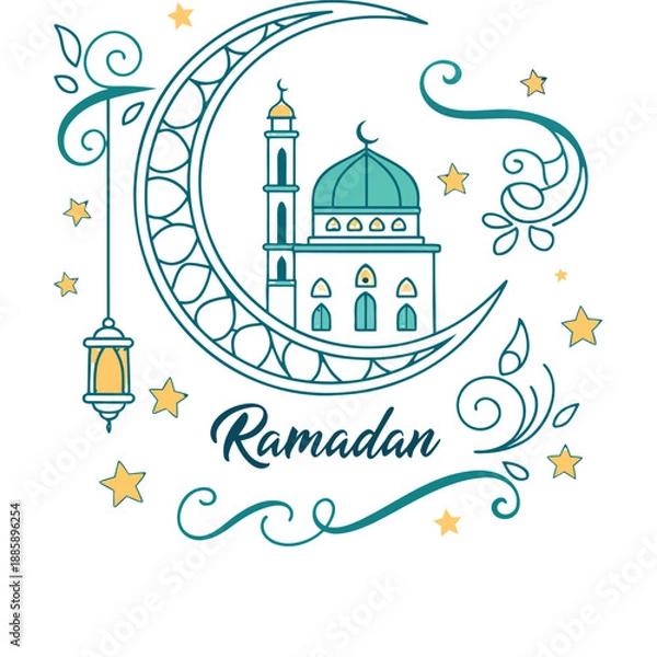 Obraz Ramadan Logo