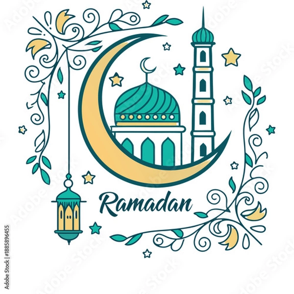 Obraz Ramadan Logo