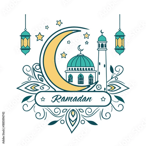 Obraz Ramadan Logo