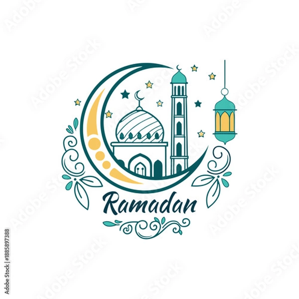 Obraz Ramadan Logo