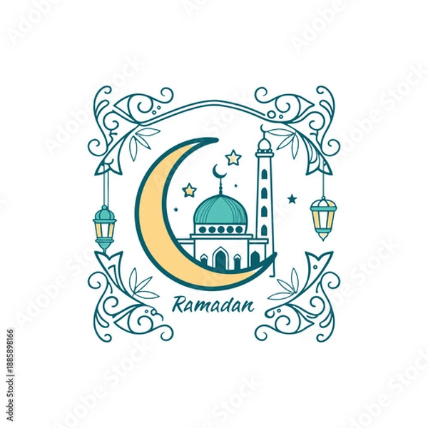 Obraz Ramadan Logo