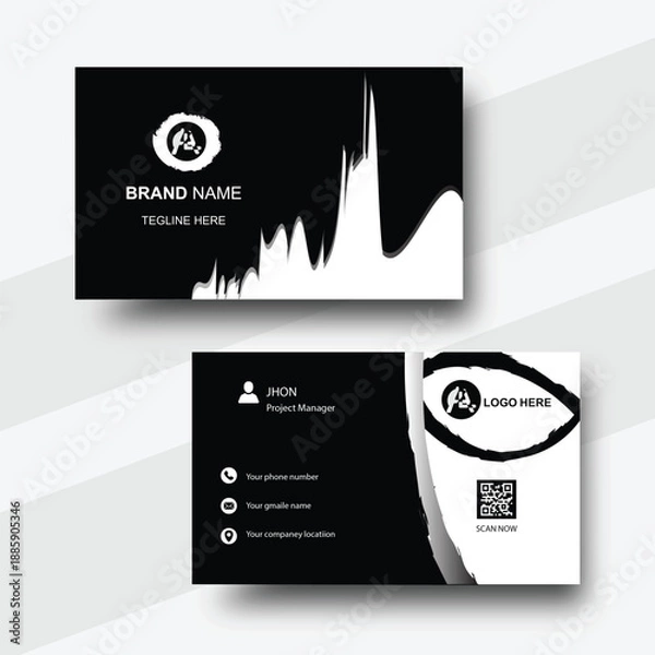 Obraz business card design