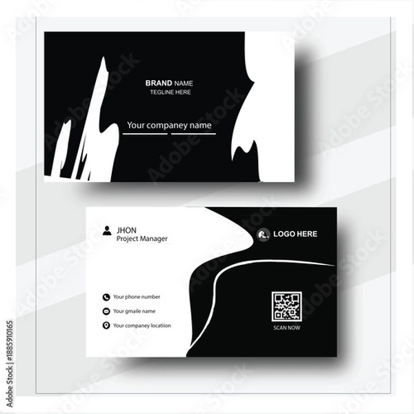 Obraz business card design