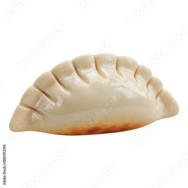 Obraz Single golden dumpling