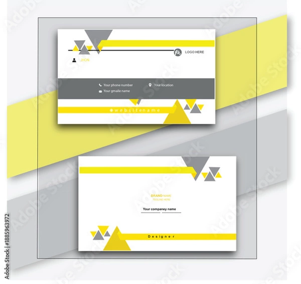 Obraz business card design