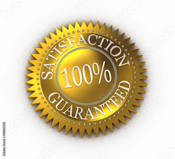 Fototapeta Satisfaction Guaranteed