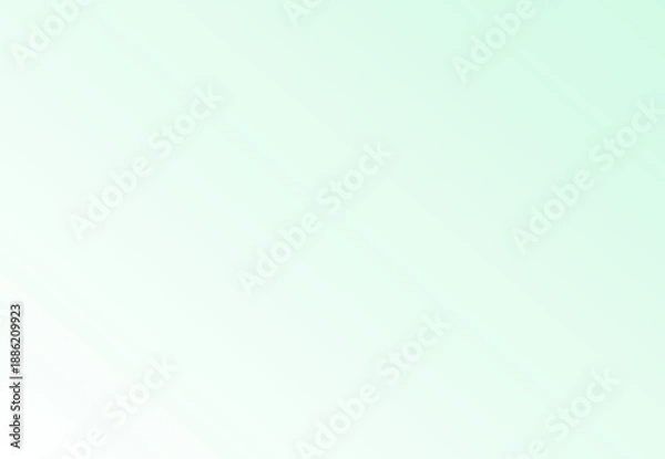 Obraz Snow White Mint Breeze Gradient Background