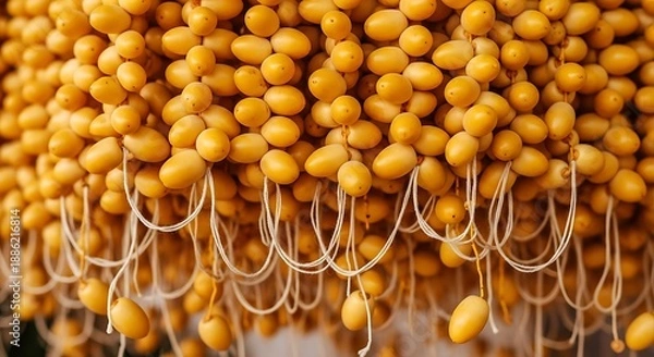 Obraz Sprouting Legumes in Close up